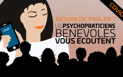 COVID 19 – Les psychopraticiens bénévoles vous écoutent